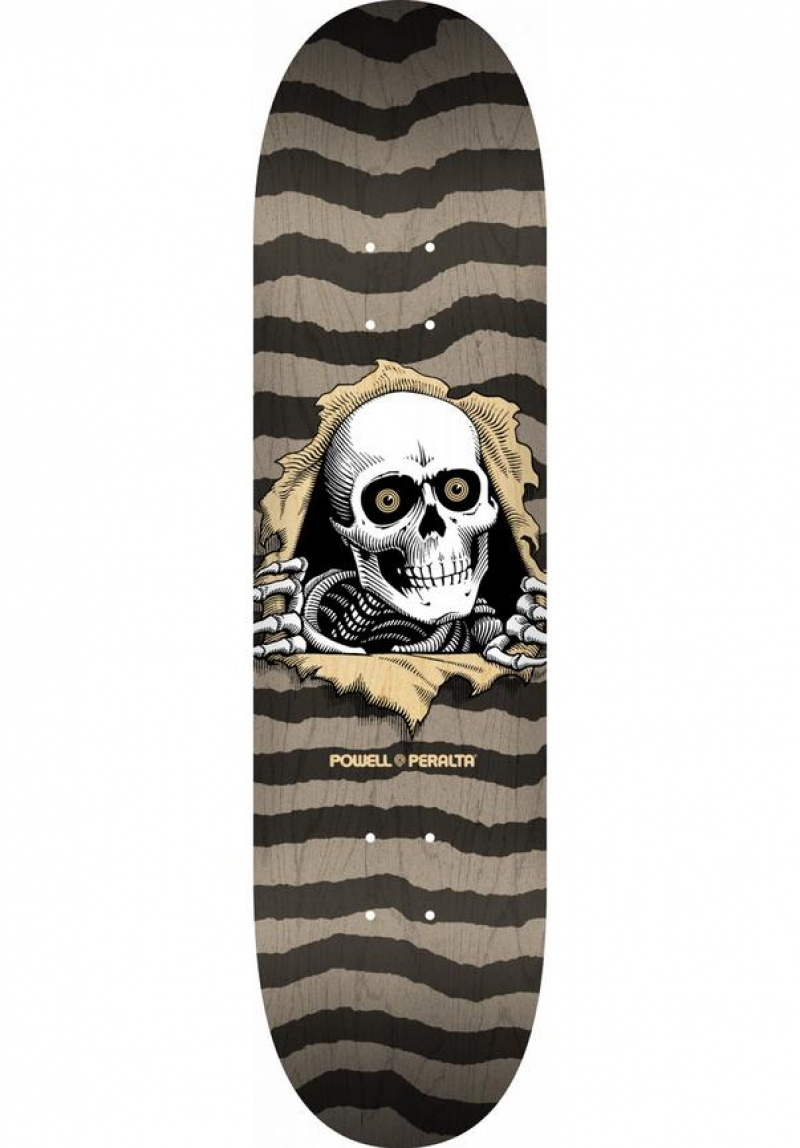 Powell Peralta 8,5 Ripper dyed grey Skateboard Deck